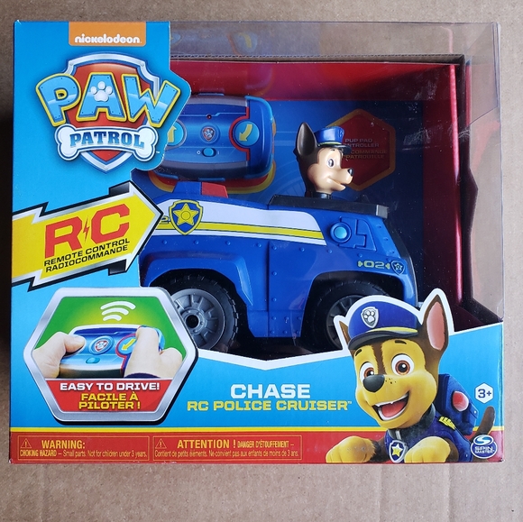 NEW! PAW Patrol Chase Remote Control Police Cruiser - Picture 2 of 3